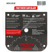 Trusty-Tools Fine Finish чистый рез 254х30 60T