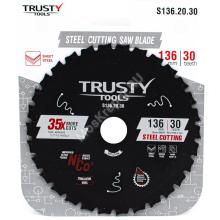 Пильный диск Trusty-Tools Steel Cutting по металлу 136х20 30T