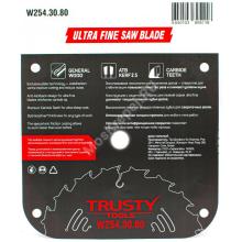 Trusty-Tools Ultra Fine ультра чистый рез 254х30 80T Trusty-Tools Ultra Fine ультра чистый рез 254х30 80T