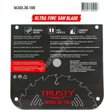 Trusty-Tools Ultra Fine ультра чистый рез 305х30 100T Trusty-Tools Ultra Fine ультра чистый рез 305х30 100T