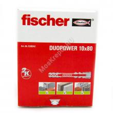 538242 Дюбель Fischer DUOPOWER 10x80
