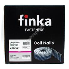 Гвозди барабанные Finka 2.8х60 Ring NK Гвозди барабанные Finka 2.8х60 Ring NK
