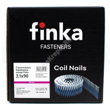 Гвозди барабанные Finka 3.1х90 Ring NK Гвозди барабанные Finka 3.1х90 Ring NK