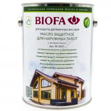 BIOFA 2043 Масло для наружных работ с антисептиком 2.5л