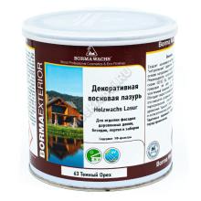 Декоративная восковая лазурь (750 мл), цв. 63 (темный орех)