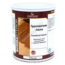 Цветное грунтовочное масло для дерева Grundieroil ColorOil Borma Wachs