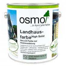 Непрозрачная стойкая краска для дерева для наружных работ OSMO 2742