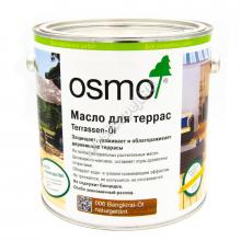 Масло для террас OSMO Terrassen-Öl 2.5 л.(006 Bangkiral- Öl naturgetont)