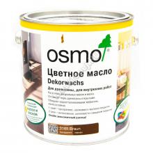 Цветное масла Osmo Dekorwachs 2,5 л. (3165 Braun)