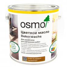 Цветное масла Osmo Dekorwachs 2,5 л. (3166 Nussbaum)