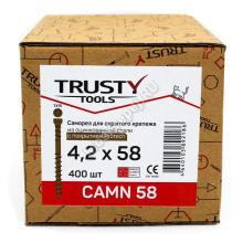 Саморезы для скрытого крепежа CAMN 4.2x58