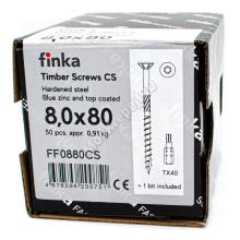 Finka Timber Screws CS 8,0x80