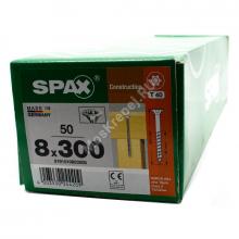 Конструкционные саморезы SPAX 8x300 потайная головка