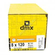 Саморез конструкционный тарельчатая головка Domax 8x120