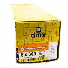 Саморез конструкционный тарельчатая головка Domax 8x300