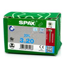 Саморез SPAX 3x20 полусферическая головка А2