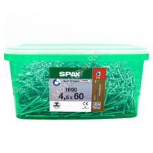Саморез SPAX 4.5x60 для террасной доски с уменьшенной головкой  Саморез SPAX 4.5x60 для террасной доски с уменьшенной головкой