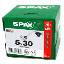 Саморез SPAX 5x30 Black BLAX