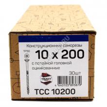 Конструкционные саморезы TCC 10x200 потайная головка