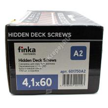 Саморезы Finka Hidden Deck Screws 60 мм Саморезы Finka Hidden Deck Screws 60 мм