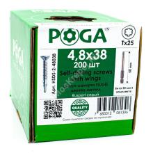 FLUGEL дерево металл POGA 4,8х38 FLUGEL дерево металл POGA 4,8х38