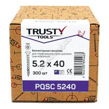 Саморез для перфорированного крепежа 5.2x40