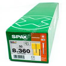 Саморезы для деревянных конструкций SPAX 8x360