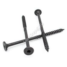 Архитектурные шурупы FlatLock Black 7х115 с покрытием Protech Z10 Архитектурные шурупы FlatLock Black 7х115 с покрытием Protech Z10