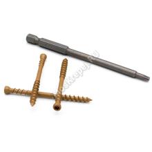 шуруп PHA-DK 4.2x58 для террасной доски (400 шт.) шуруп PHA-DK 4.2x58 для террасной доски (400 шт.)