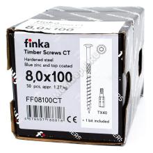 Саморез конструкционный тарельчатый Finka Timber Screws CT 8x100