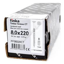 Саморез конструкционный тарельчатый Finka Timber Screws CT 8x220