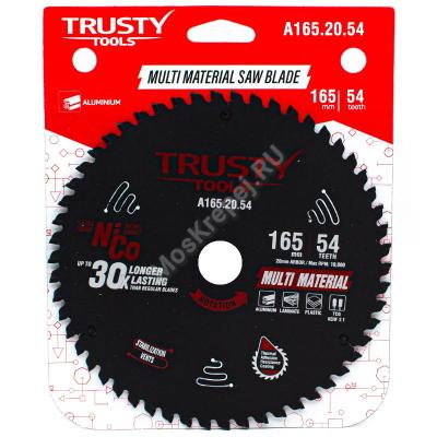Пильный диск Trusty-Tools Multi Material 165х20 54T Пильный диск Trusty-Tools Multi Material 165х20 54T