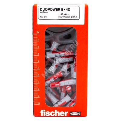 Дюбель Fischer DUOPOWER 8x40 универсальный Дюбель Fischer DUOPOWER 8x40 универсальный