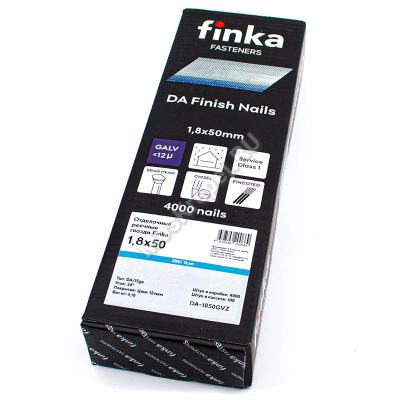 Гвозди отделочные реечные Finka DA 1.8x50 GVZ