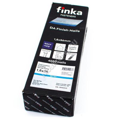 Гвозди отделочные реечные Finka DA 1.8x56 GVZ