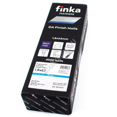 Гвозди отделочные реечные Finka DA 1.8x63 GVZ