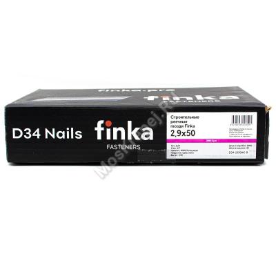 Реечные гвозди Finka D34 2.9x50 Ring NK