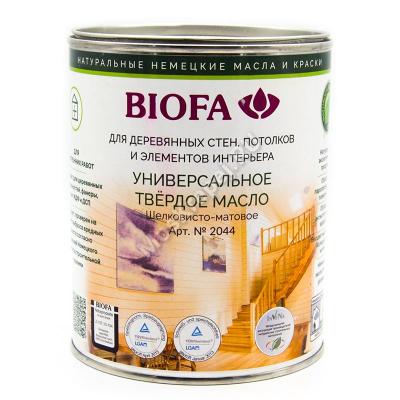 BIOFA 2044 2 Универсальное твердое масло 1 л.