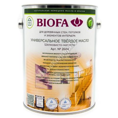 BIOFA 2044 Универсальное твердое масло 2.5 л.