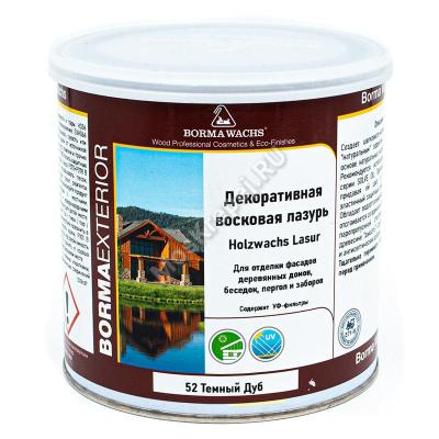 Декоративная восковая лазурь (750 мл), цв. 52 (темный дуб), Декоративная восковая лазурь (750 мл), цв. 52 (темный дуб),