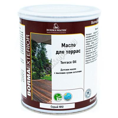 Датское масло IL - масло для террас цв 1012 (1 л), цв. Серый Датское масло IL - масло для террас цв 1012 (1 л), цв. Серый