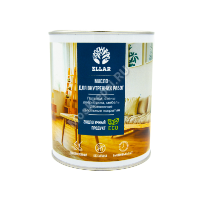 Масло для внутренних работ ELLAR 0.9 л.