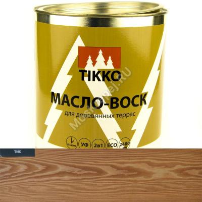 Масло-Воск для наружных работ TIKKO (Тик)