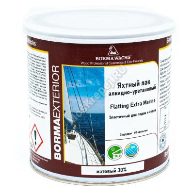 Алкидно-уретановый яхтный лак Flatting Extra Marine Borma Wachs Алкидно-уретановый яхтный лак Flatting Extra Marine Borma Wachs