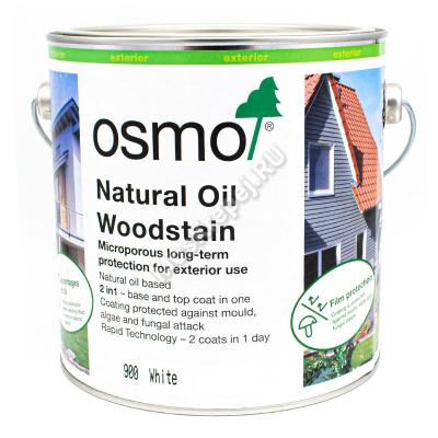 Защитное масло-лазурь для древесины OSMO 900 Белое