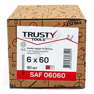 Анкер-шуруп по бетону SAF 6х60