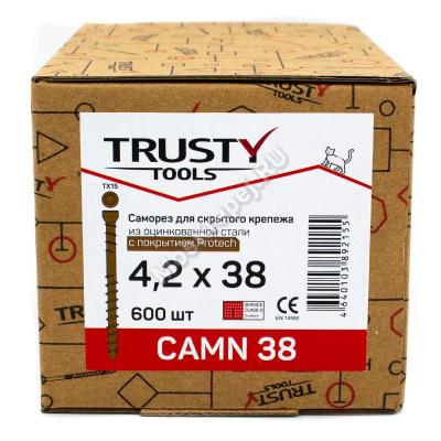 Саморезы для скрытого крепежа CAMN 4.2x38 Саморезы для скрытого крепежа CAMN 4.2x38