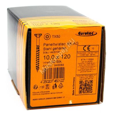 саморезы Eurotec 10x120 Paneltwistec SK