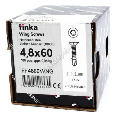 Саморез флюгель Finka Wing 4,8x60