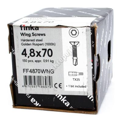 Саморез флюгель Finka Wing 4,8x70